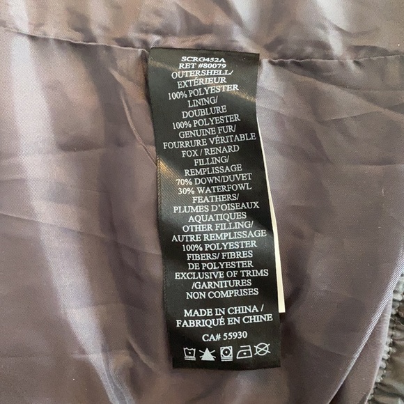 Down filled winter jacket Jeno Neuman size small(fits like medium) - Picture 4 of 4